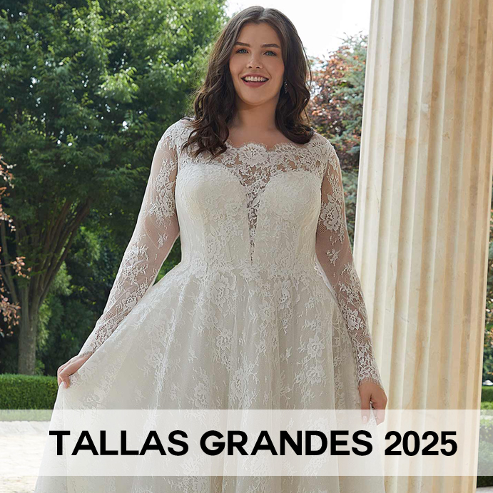 Vestidos de novia en tallas grandes en Murcia